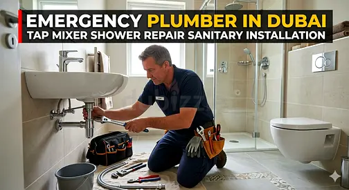 Emergency Plumber in Dubai | Tap Mixer Shower Repair  Sanitary Installation