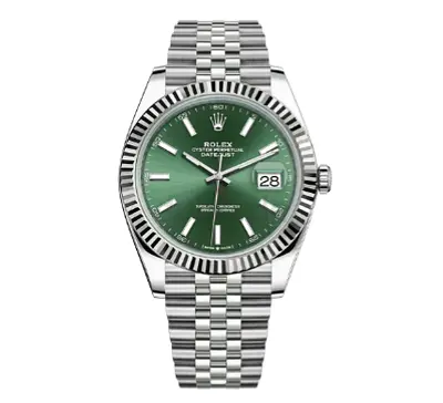 Rolex Datejust 41mm Green Dial Japan Movement Clone watch