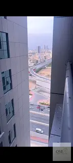 One bedroom and living room in City Tower, furnished, for sale with a down payment of 182,000 dirham