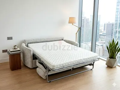 Home center two seater sofa bed with mattress