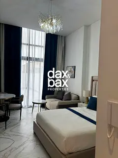 Furnished Studio | Balcony &amp; Skyline Views | Ready to Move