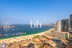 Fully Furnished | Sea &amp; Ain Dubai Views | Prime