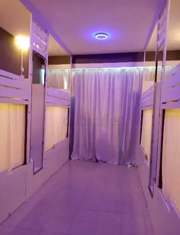 Highly luxurious bed space available just front of sharaf dg metro station its a very hot location