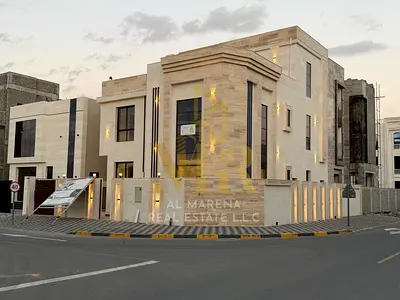 فيلا بسعر شامل رسوم الكهرباء والمياه على الشارع الرئيسي جاهزة للسكن في أرقي مناطق عجمان تملك حر لجميع الجنسيات بدون دفعة مقدمة..