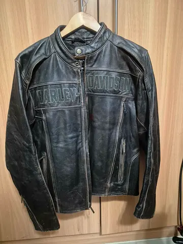 Vintage Leather Harley Jacket