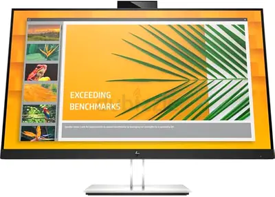 HP E27d 27 Inch IPS Monitor with Docking QHD 2560x1440 USB-C Web Cam