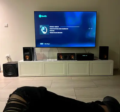 5.1 Channel home theater system (Klipsch 5 channel speaker + SVS sub woofer + Onkyo AVR)