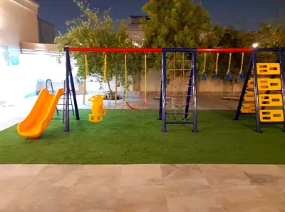 All in one Swing and Slide Outdoor Set.