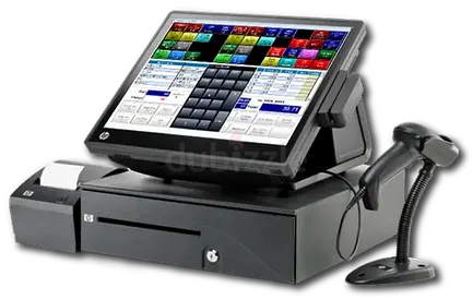 Complete POS System with Touchscreen, Cash Drawer, Receipt Printer  Barcode Scanner