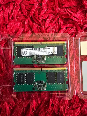 Micron DDR5 16GB (2x8GB) 4800MT/s SODIMM Laptop RAM