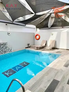 Luxurious Furnished 3 BR Villa | Maidroom | 5 baths | Private Pool