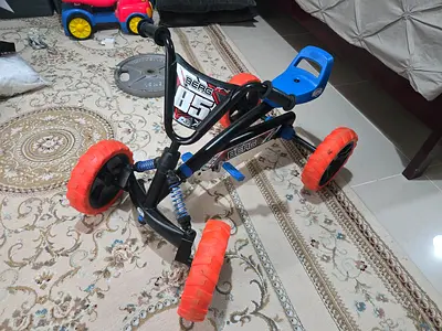 Kids 4-Wheel Pedal Go-Kart / Trike in Good Condition