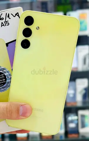 Samsung Galaxy A15 (Yellow) - Good Condition, Dual SIM