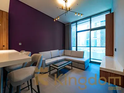 غرفة نوم واحدة مفروشة | MBL Royal JLT | إطلالة على المارينا والبحيرة