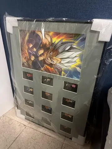 Framed Dragon Ball Z Character Collage Poster (New, Wrapped)