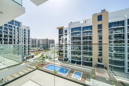 Pool View | Bright Studio | Unfurnished | Vacant