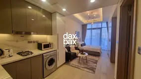 Furnished Studio | Pool &amp; Balcony | Ready to Move