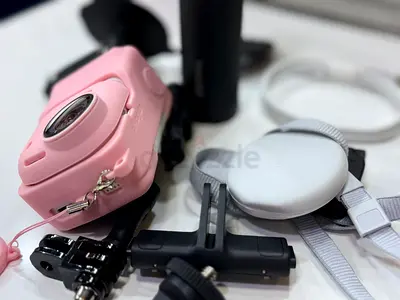 Pink Instant/Digital Kids Camera with Accessories (Good Condition)