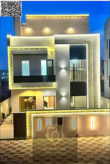 Luxury villa in Al Zahia with waterfalls and high-end finishing