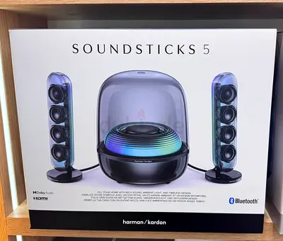 Harman Kardon SoundSticks 5 Bluetooth Speaker, 3-Way Speaker