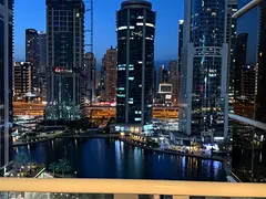 FULLY FURNISHED 1BED JUST 85K FULL LAKE VIEW IN JLT