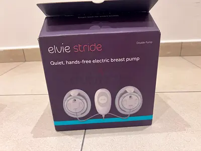 Elvie Stride Breast Pump - AED850 Wearable Hospital-Grade Pump (Inc. $%!#$ inserts  Nipple Shie