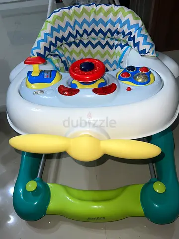 Baby walker with activity tray - good condition