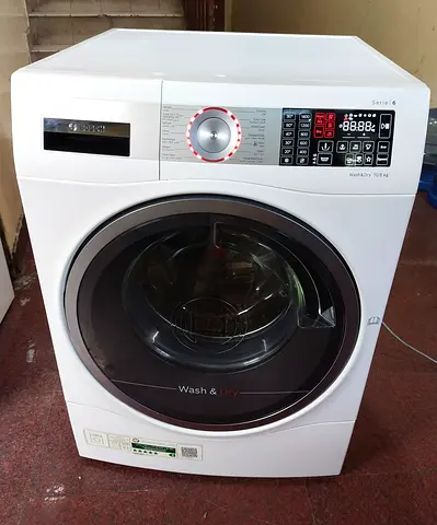 Bosch Big Capacity Washer 10kg and 6kg Dryer. New Model Series 6