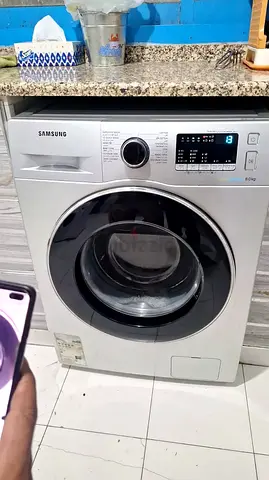 Samsung model  WW80J4260GS washing machine Front-load 8 kg 1200 RPM Silver