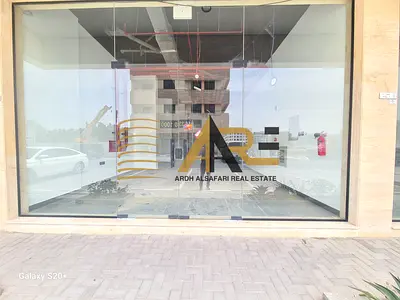 Brand New spacious shop for rent in Aljada open area.