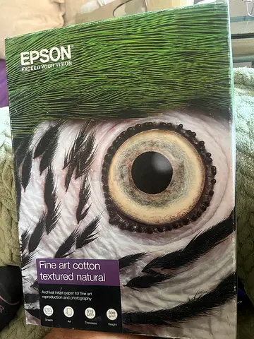 Epson Fine Art Cotton Textured Natural Paper (Sealed)