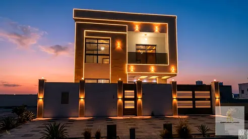 فيلا فخمة للبيع في مخطط الواحة 1 الحليو 2 عجمان