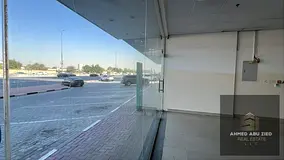 A prime commercial space for annual rent in the Al Rawda area of ​​Ajman, strategically located 