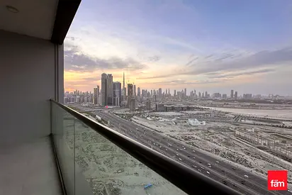 B Khalifa & Canal View | High Floor | Unfurnished