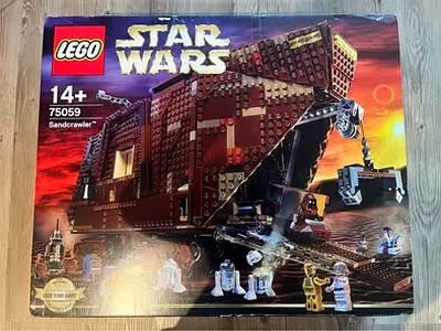 FLASH SALE BRAND NEW RARE LEGO 75059 STAR WARS SANDCRAWLER SLIGHT CHIP ON BOX
