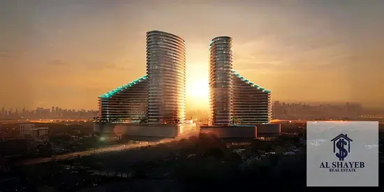 1 Bedroom Apartment | Binghatti Skyflame 1 Majan | Skyline & Marina Views