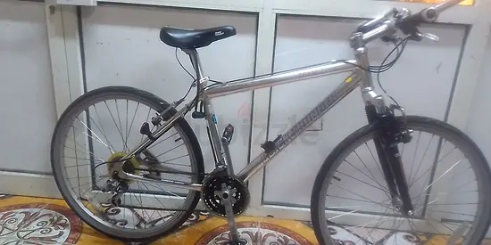 Silver Mountain Bike - 26-inch, Good Working Condition