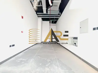 Brand New spacious shop for rent in Aljada open area.