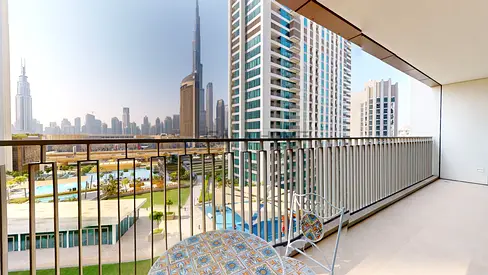 Burj Khalifa View |Furnished | Prime location