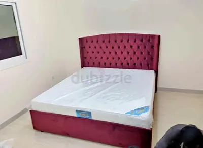 Primium Quality king size fully customisable bedframe in soft Valvet Fabric