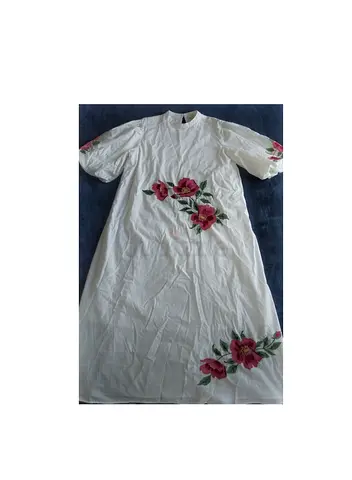 Brand new Next White Floral Mid Dress - Size M, negotiable