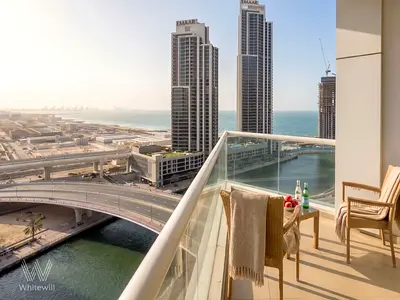 شقة من 4 غرف نوم | خليج درة | مفروشة | إطلالات على المارينا والبحر