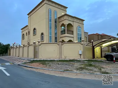 Villa for Rent in Al Mowaihat Ajman | Residential & Commercial | 2 Floors + Rooftop