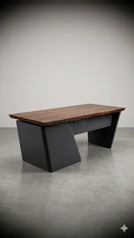 MDF with veneer finish: The Modern Managers Table THIS WON’T LAST—CLAIM IT NOW!