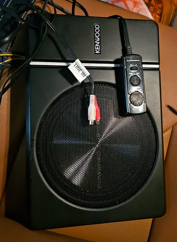 Kenwood car under seat subwoofer
