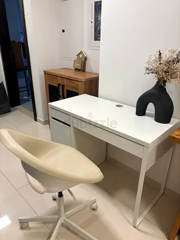 ikea desk with chair