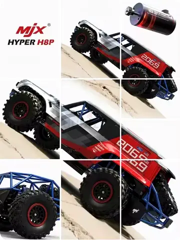 MJX Hyper H8P 1/8 RC Rock Crawler Truck - Brushless Motor