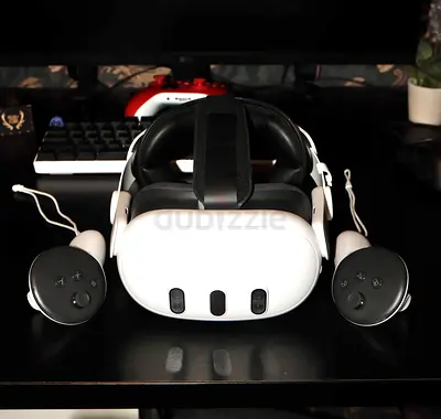 Meta Quest 3 512GB (Excellent Condition) + Custom Strap  Batman: Arkham + BOX INCLUDED