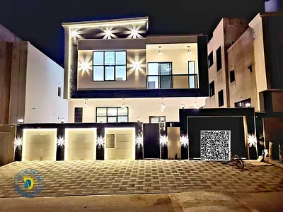 For sale at an attractive price: a 6-bedroom villa with a roof in Al Helio 2. Registration fees. Freehold. Bank financing