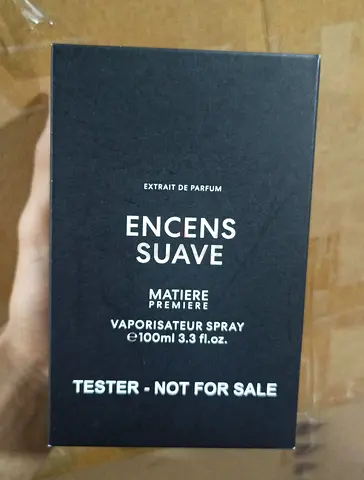 MATIERE PREMIERE ENCENS SUAVE EXTRAIT 100ML TESTER